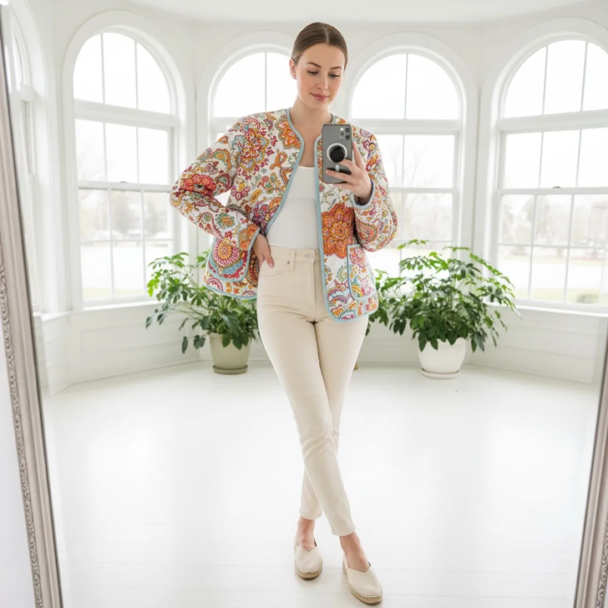 Rosa Quilted Jacket II view 4